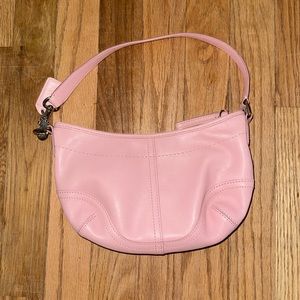 Pink coach purse